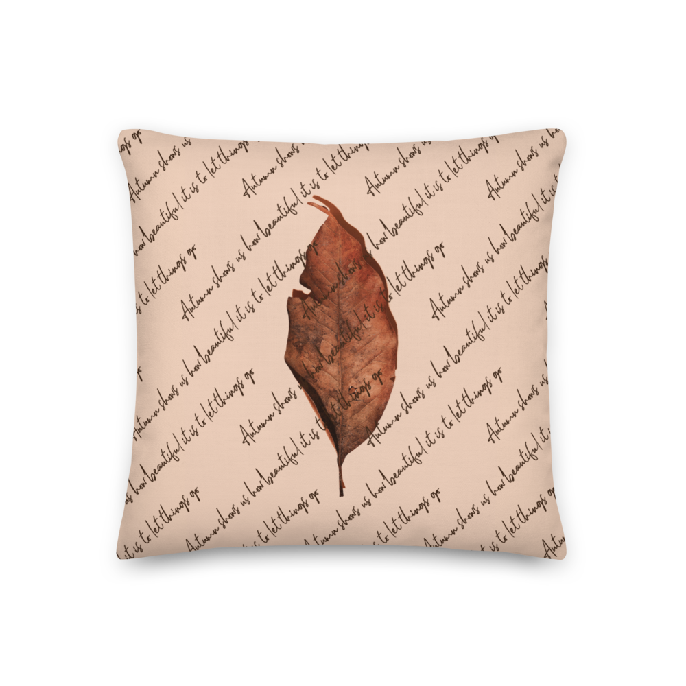 18″×18″ Autumn Premium Pillow by Design Express