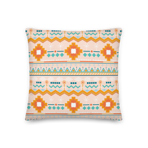 18″×18″ Traditional Pattern 02 Premium Pillow by Design Express