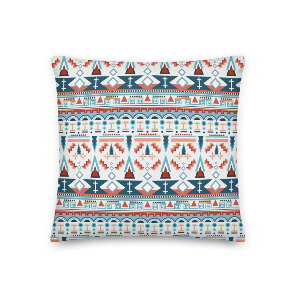 18″×18″ Traditional Pattern 03 Premium Pillow by Design Express
