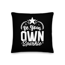 18″×18″ Be Your Own Sparkle Premium Pillow by Design Express