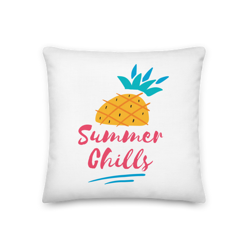 18″×18″ Summer Chills Premium Pillow by Design Express