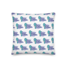 18″×18″ Seahorse Hello Summer Premium Pillow by Design Express