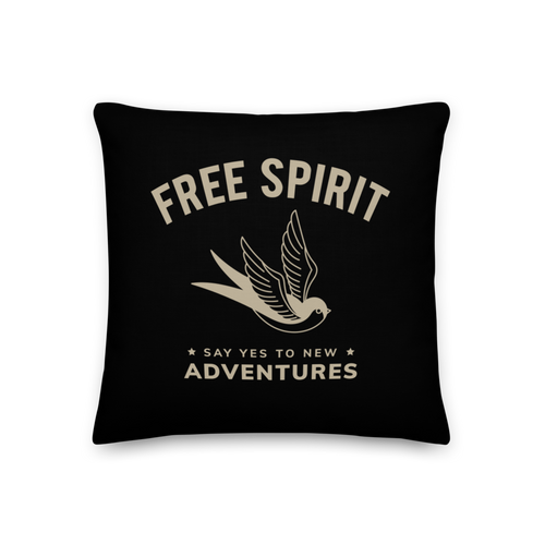 18″×18″ Free Spirit Premium Square Pillow by Design Express