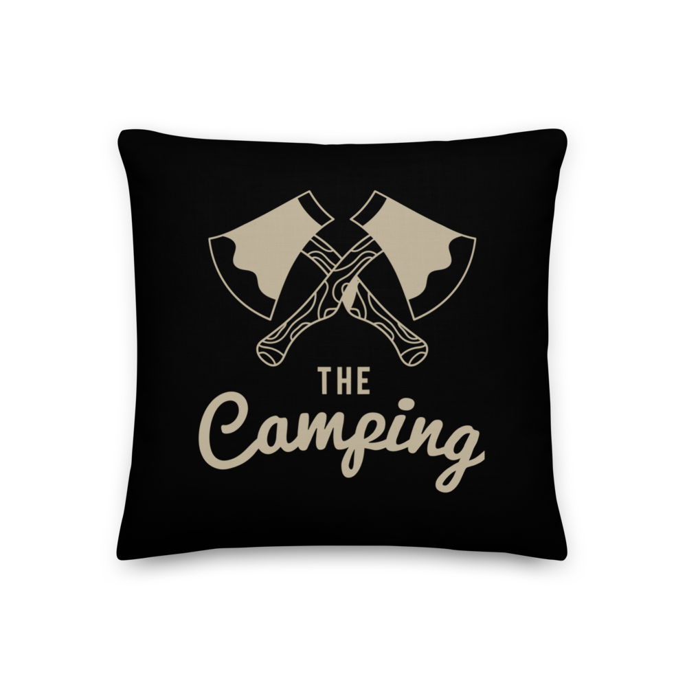 18″×18″ The Camping Premium Pillow by Design Express