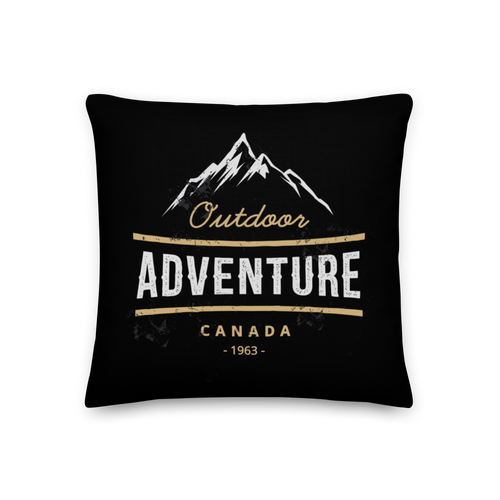 18″×18″ Outdoor Adventure Premium Pillow by Design Express