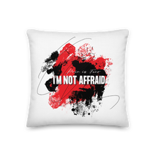 18″×18″ I'm Not Affraid Premium Pillow by Design Express