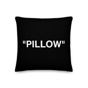 18″×18″ "PRODUCT" Series "PILLOW" Premium Black by Design Express
