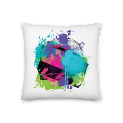 18″×18″ Abstract Series 03 Premium Pillow by Design Express