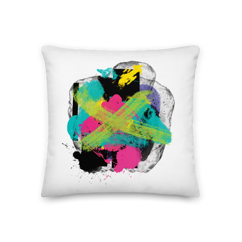 18″×18″ Abstract Series 04 Premium Pillow by Design Express