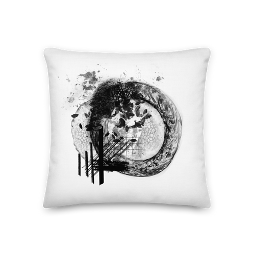 18″×18″ Consider Illustration Series Premium Pillow by Design Express