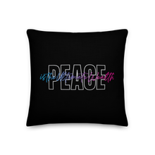 18″×18″ Peace is the Ultimate Wealth Premium Pillow by Design Express