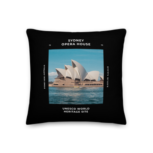 18″×18″ Sydney Australia Premium Pillow by Design Express