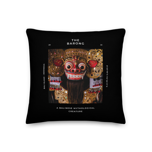 18″×18″ The Barong Square Premium Pillow by Design Express
