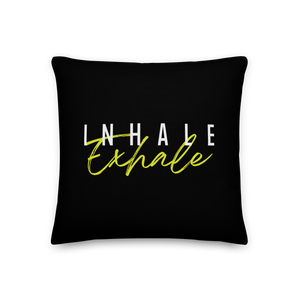 Inhale Exhale Premium Pillow