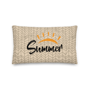 Summer Rectangle Premium Pillow by Design Express