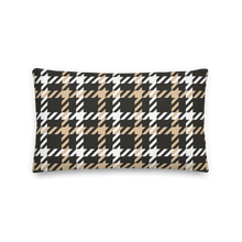 Houndstooth Large Pattern Premium Pillow by Design Express