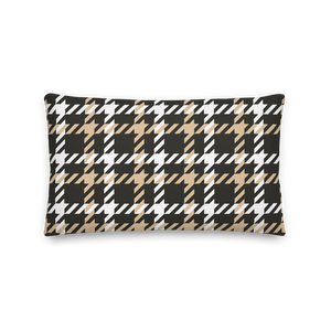 Houndstooth Large Pattern Premium Pillow by Design Express