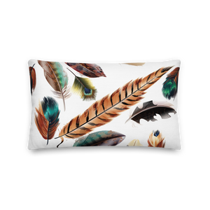 Feathers Pattern Premium Pillow by Design Express