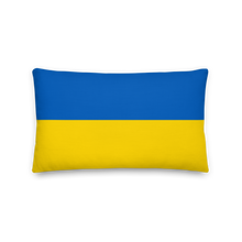 Ukraine Flag (Support Ukraine) Premium Pillow by Design Express