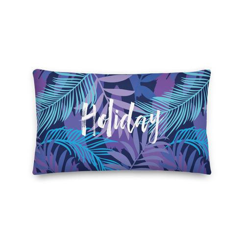 Default Title Floral Holiday Rectangle Premium Pillow by Design Express