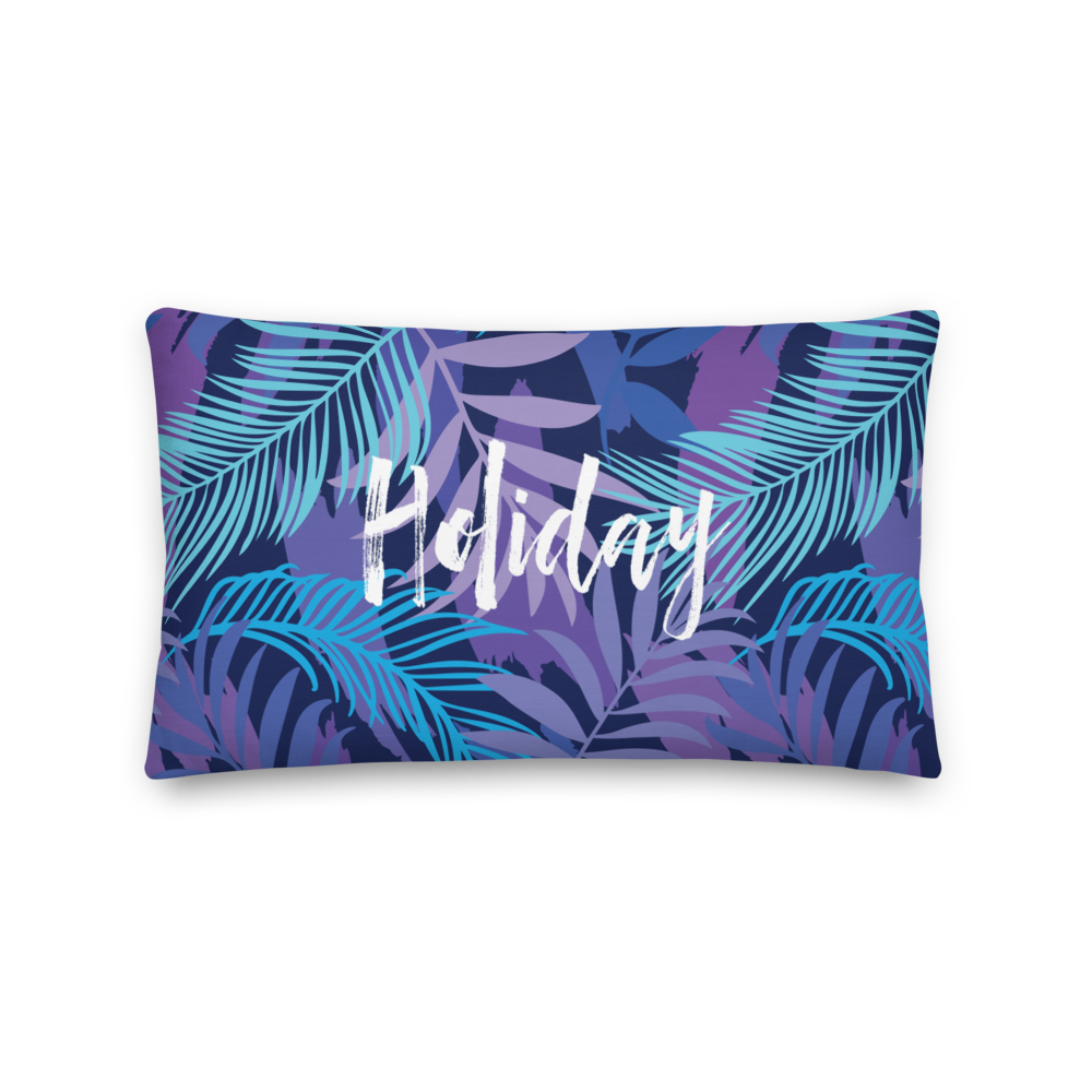 Default Title Floral Holiday Rectangle Premium Pillow by Design Express