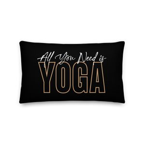 All You Need is Yoga Premium Pillow