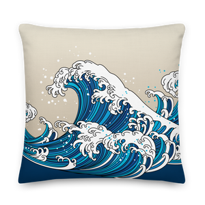 Tsunami Square Premium Pillow by Design Express