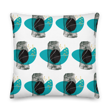 Composition Abstract Art Pattern Square Premium Pillow by Design Express