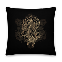 Gold Koi Fish Premium Pillow by Design Express