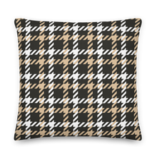 Houndstooth Large Pattern Premium Pillow by Design Express