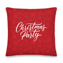 Christmas Party Premium Pillow by Design Express