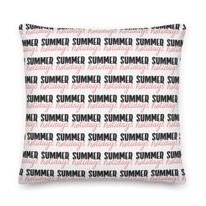 Summer Holidays Premium Pillow by Design Express