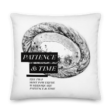 Patience & Time Premium Pillow by Design Express