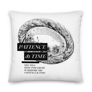 Patience & Time Premium Pillow by Design Express