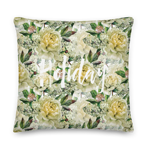 22″×22″ Fresh Floral Premium Pillow by Design Express