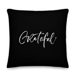 22″×22″ Grateful Premium Pillow by Design Express