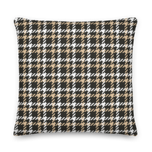 22″×22″ Houndstooth Small Pattern Premium Pillow by Design Express