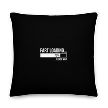 22″×22″ Fart Loading Small (Funny) Premium Pillow by Design Express