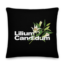 22″×22″ Lilium Candidum Premium Pillow by Design Express