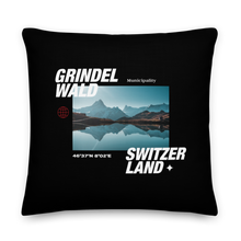 22″×22″ Grindelwald Switzerland Premium Pillow by Design Express
