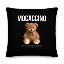 22″×22″ Mocaccino Parody Premium Square Pillow by Design Express