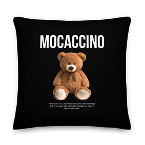 22″×22″ Mocaccino Parody Premium Square Pillow by Design Express