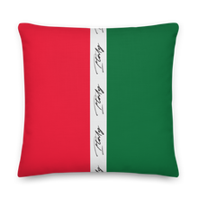 22″×22″ Italy Vertical Premium Pillow by Design Express