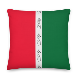 22″×22″ Italy Vertical Premium Pillow by Design Express