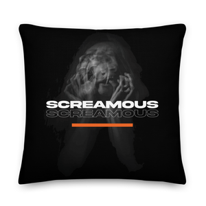 22″×22″ Screamous Premium Pillow by Design Express