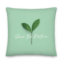 22″×22″ Save the Nature Premium Pillow by Design Express