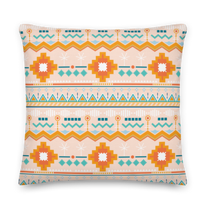 22″×22″ Traditional Pattern 02 Premium Pillow by Design Express