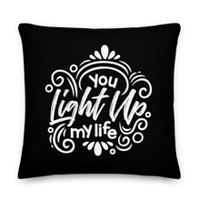 22″×22″ You Light Up My Life Premium Pillow by Design Express