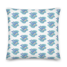22″×22″ Whale Enjoy Summer Premium Pillow by Design Express