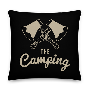 22″×22″ The Camping Premium Pillow by Design Express